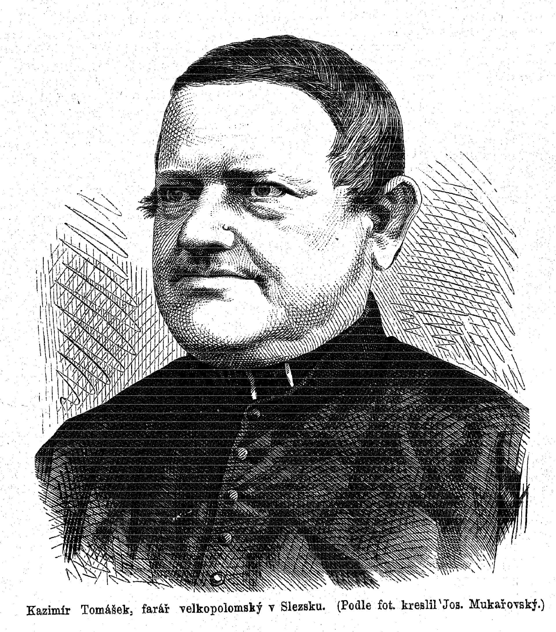 Portrait of Kazimír Tomášek (1817–1876) – memorial page
