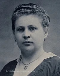 Porträt von Ludmila Zatloukalová-Coufalová (1886–1960) – Gedenkseite