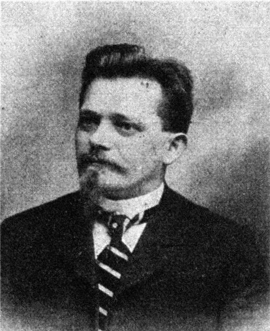 Porträt von Ludvík Aust (1863–1924) – Gedenkseite