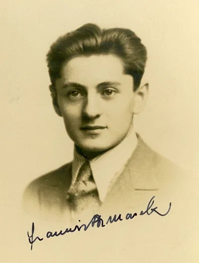 Porträt von Marek Frauwirth (1911–1939) – Gedenkseite
