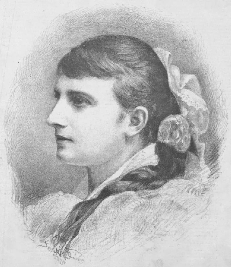 Portrait of Marie Bittnerová (1854–1898) – memorial page