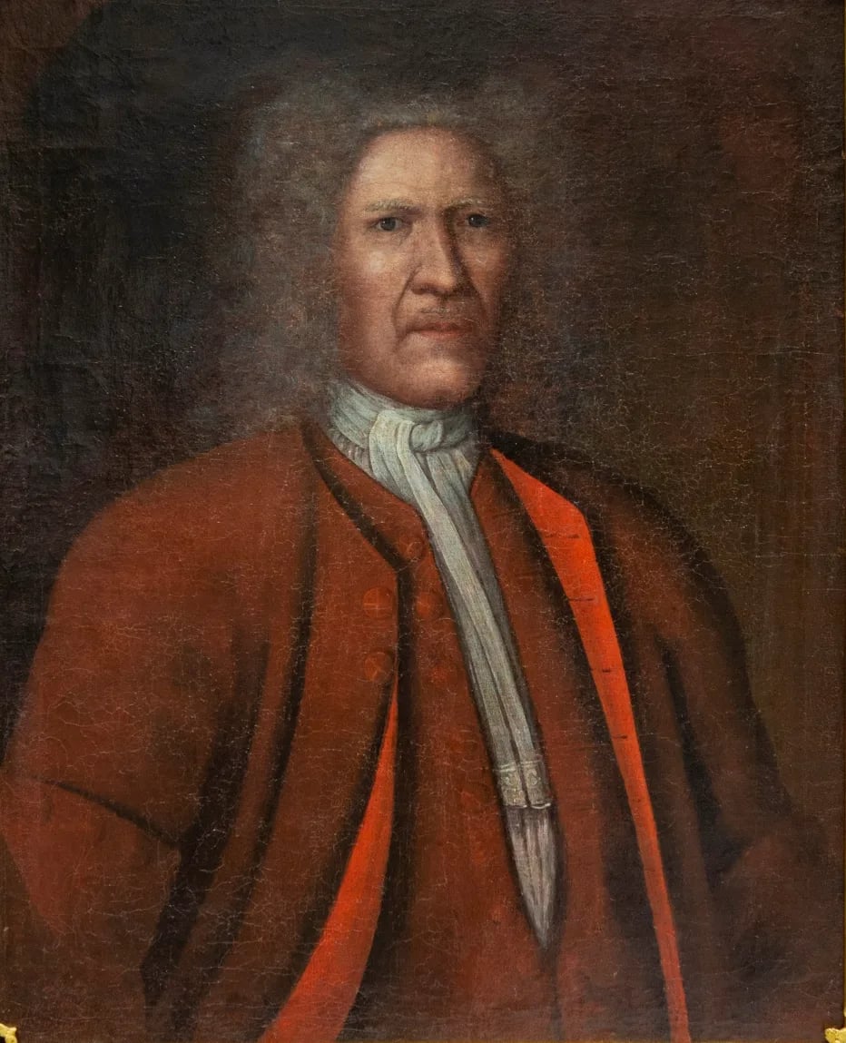 Porträt von Gudmund Löwenhielm (1656–1739) – Gedenkseite
