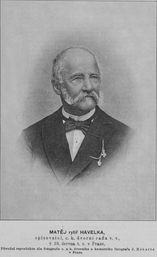 Portrait of Matěj Havelka (1809–1892) – memorial page