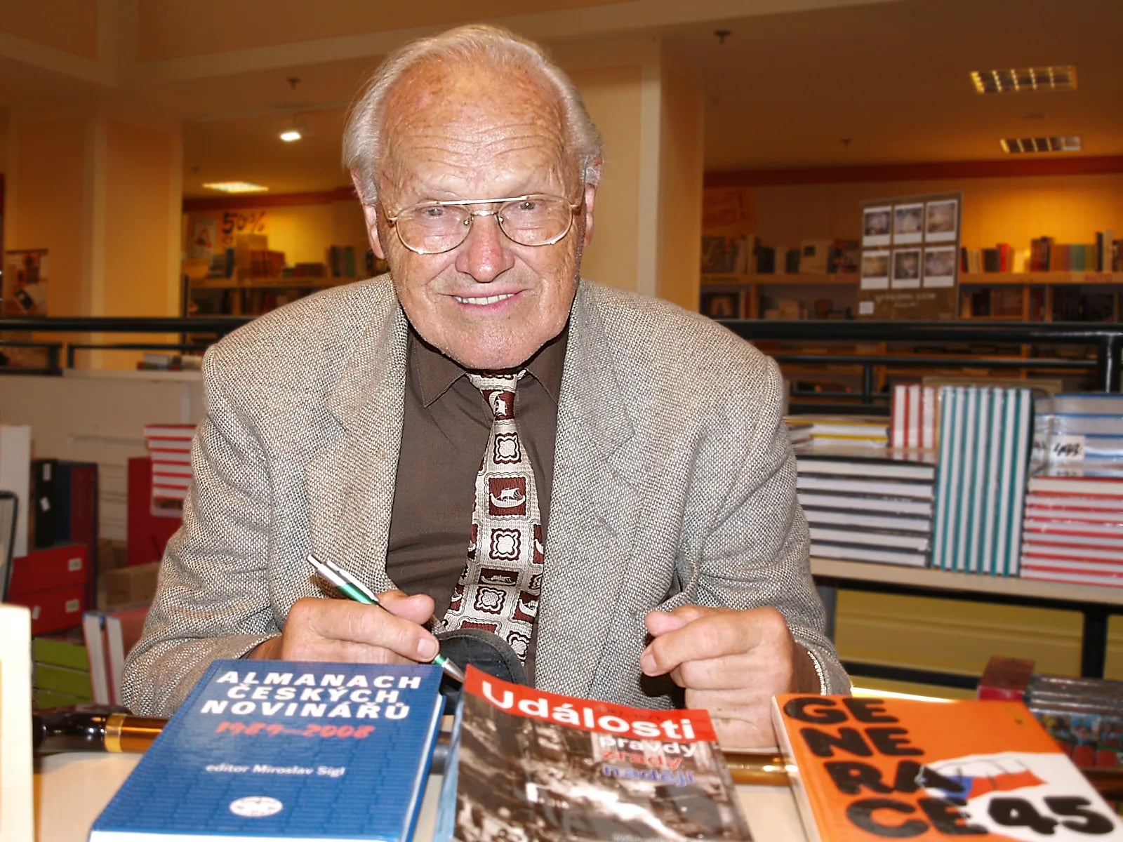 Porträt von Miroslav Sígl (1926–2012) – Gedenkseite