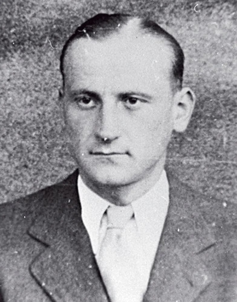 Porträt von Miroslav Špot (1915–1943) – Gedenkseite