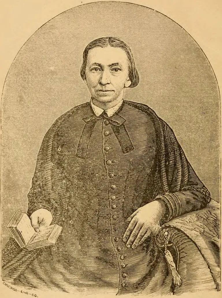 Porträt von Lois Lovina Abbott Murray (1826–1904) – Gedenkseite