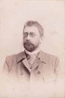 Porträt von Otakar G. Paroubek (1856–1909) – Gedenkseite