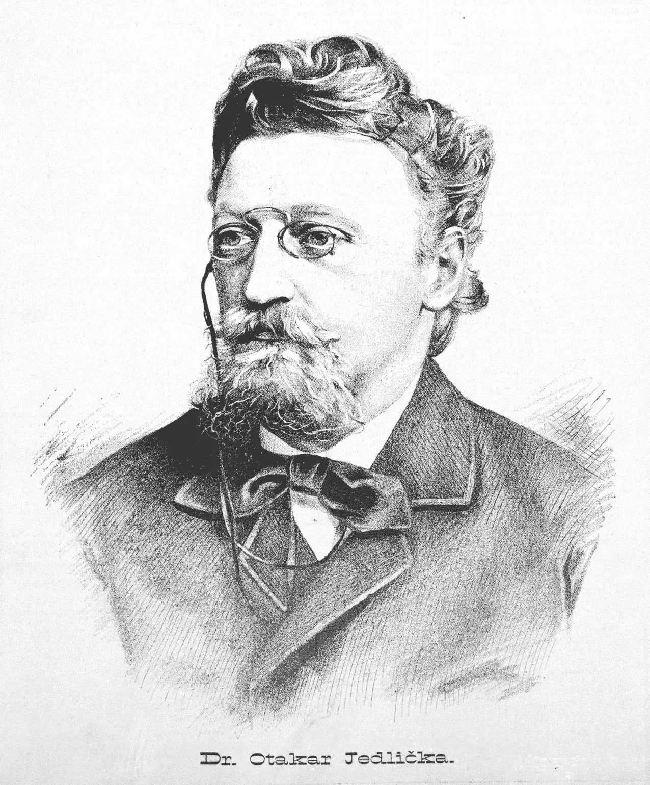 Portrait of Otakar Jedlička (1845–1883) – memorial page