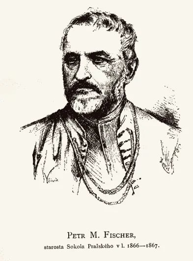 Portrait of Petr Matěj Fischer (1809–1892) – memorial page