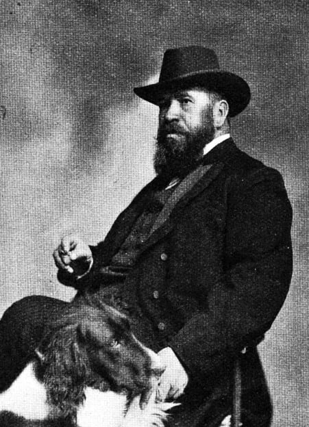Portrait of Richard Kissling (1848–1919) – memorial page