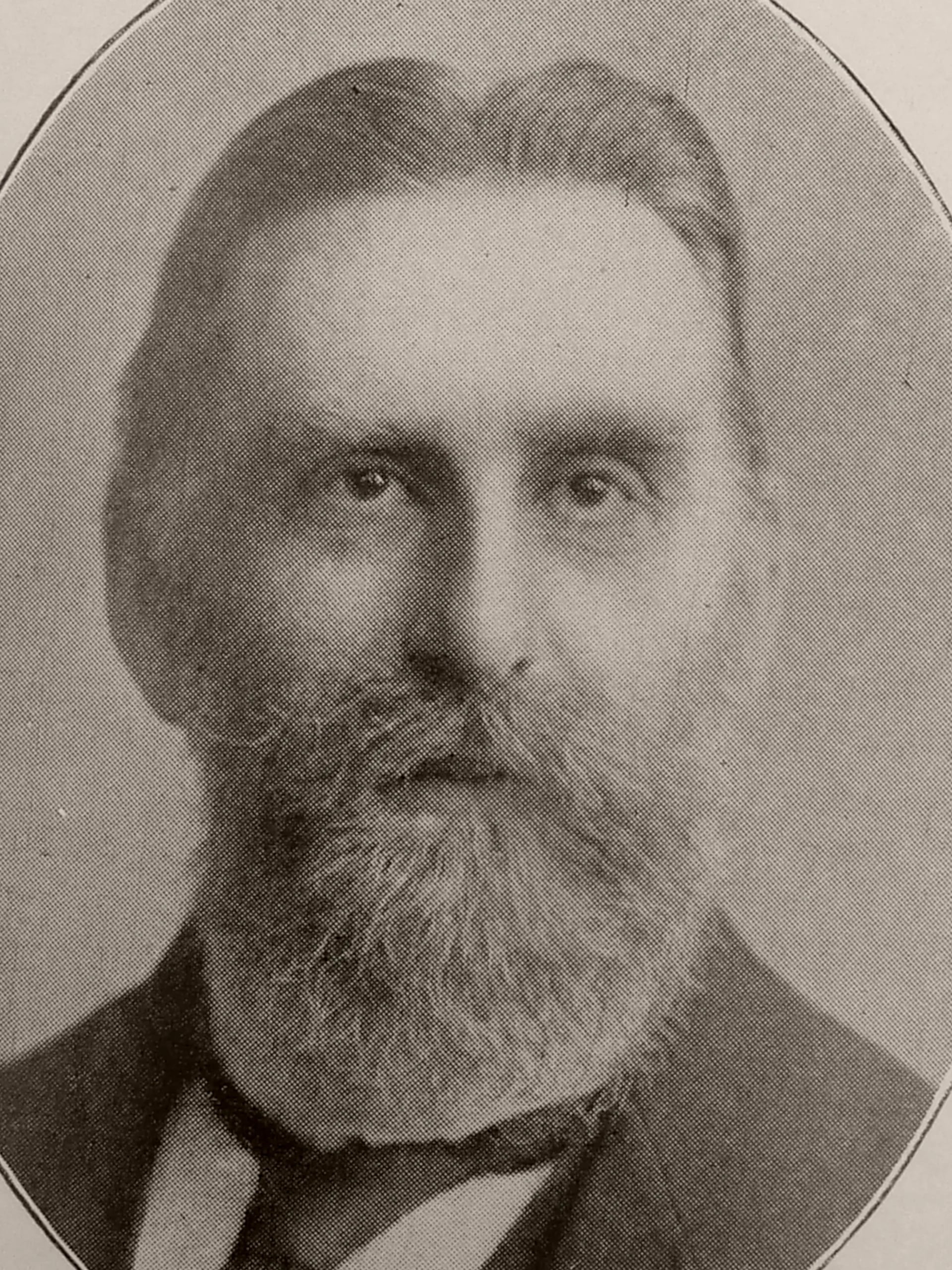 Porträt von Thomas Gans Ackland (1851–1916) – Gedenkseite
