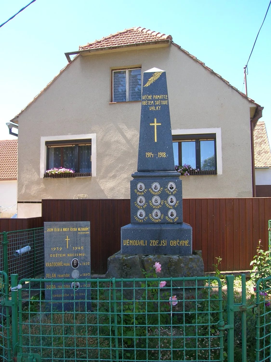 Porträt von Rudolf Novotný (1914–1953) – Gedenkseite