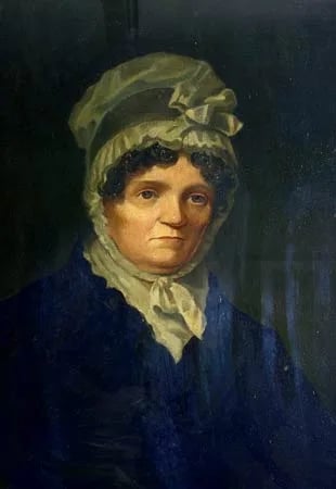 Porträt von Jean Armour (1765–1834) – Gedenkseite