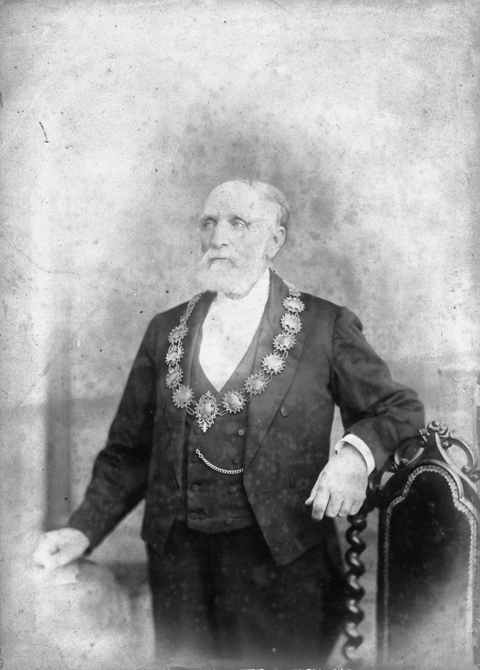 Portrait of James Gapes (1822–1899) – memorial page