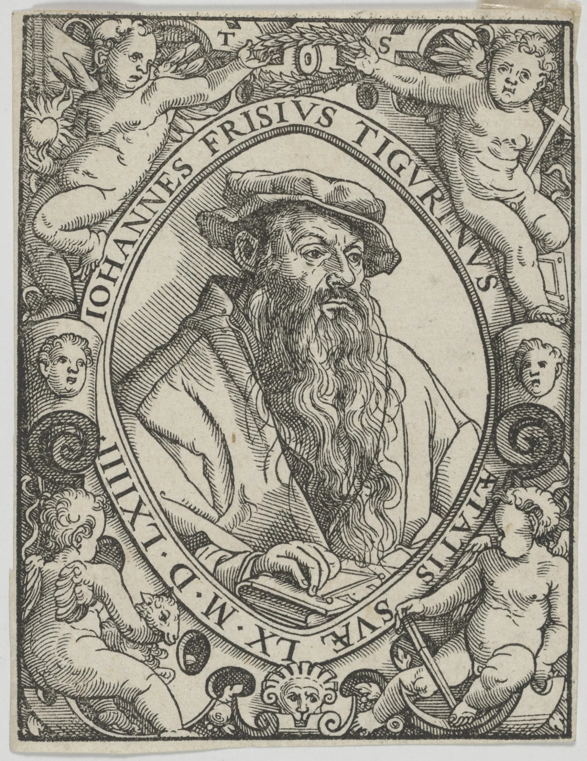 Porträt von Johannes Frisius (1505–1565) – Gedenkseite