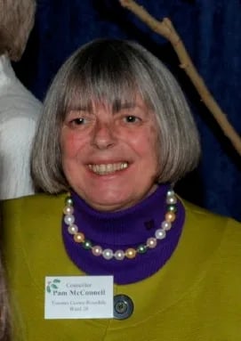 Portrait of Pam McConnell (1946–2017) – memorial page