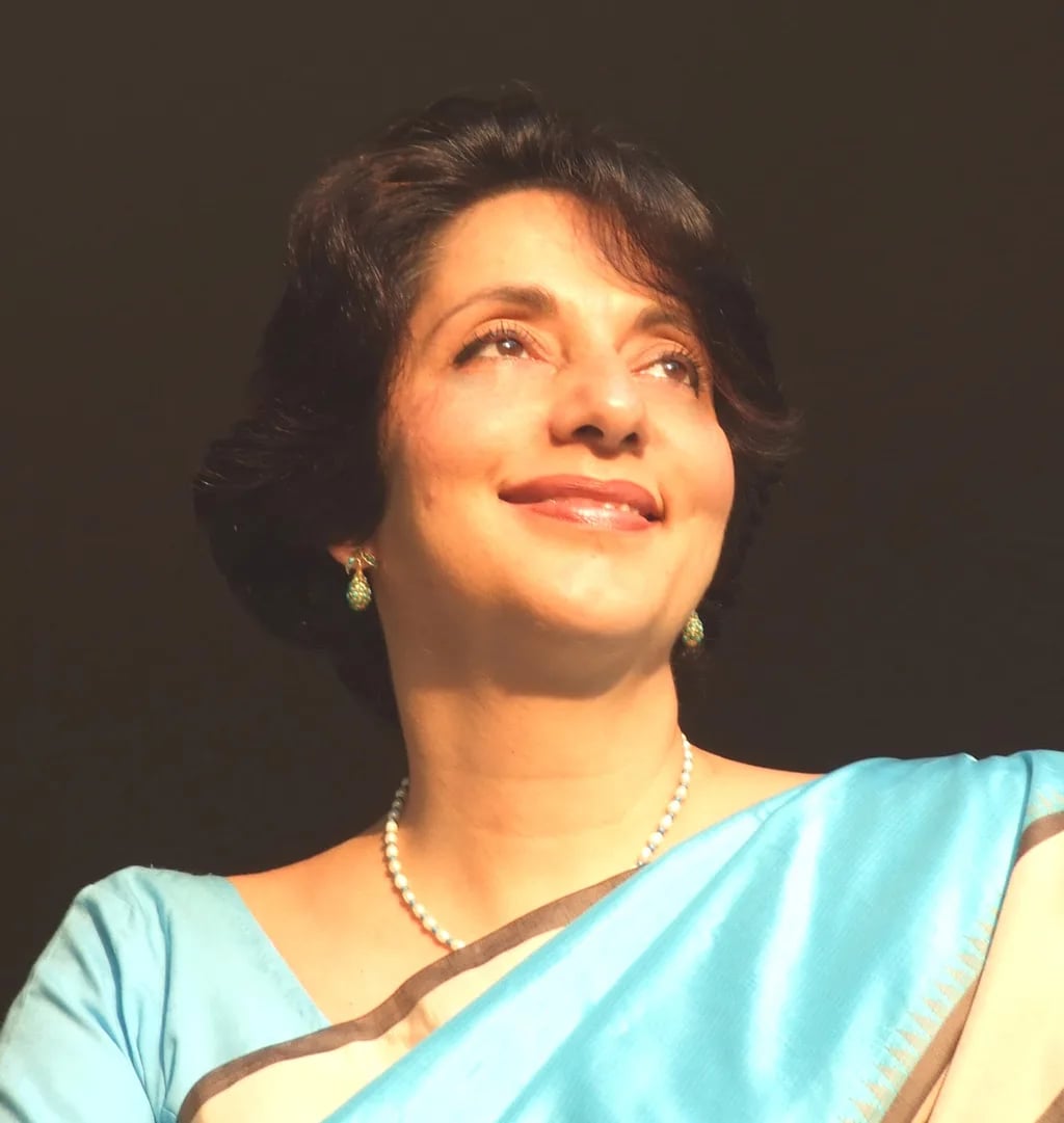 Porträt von Meera Sanyal (1961–2019) – Gedenkseite