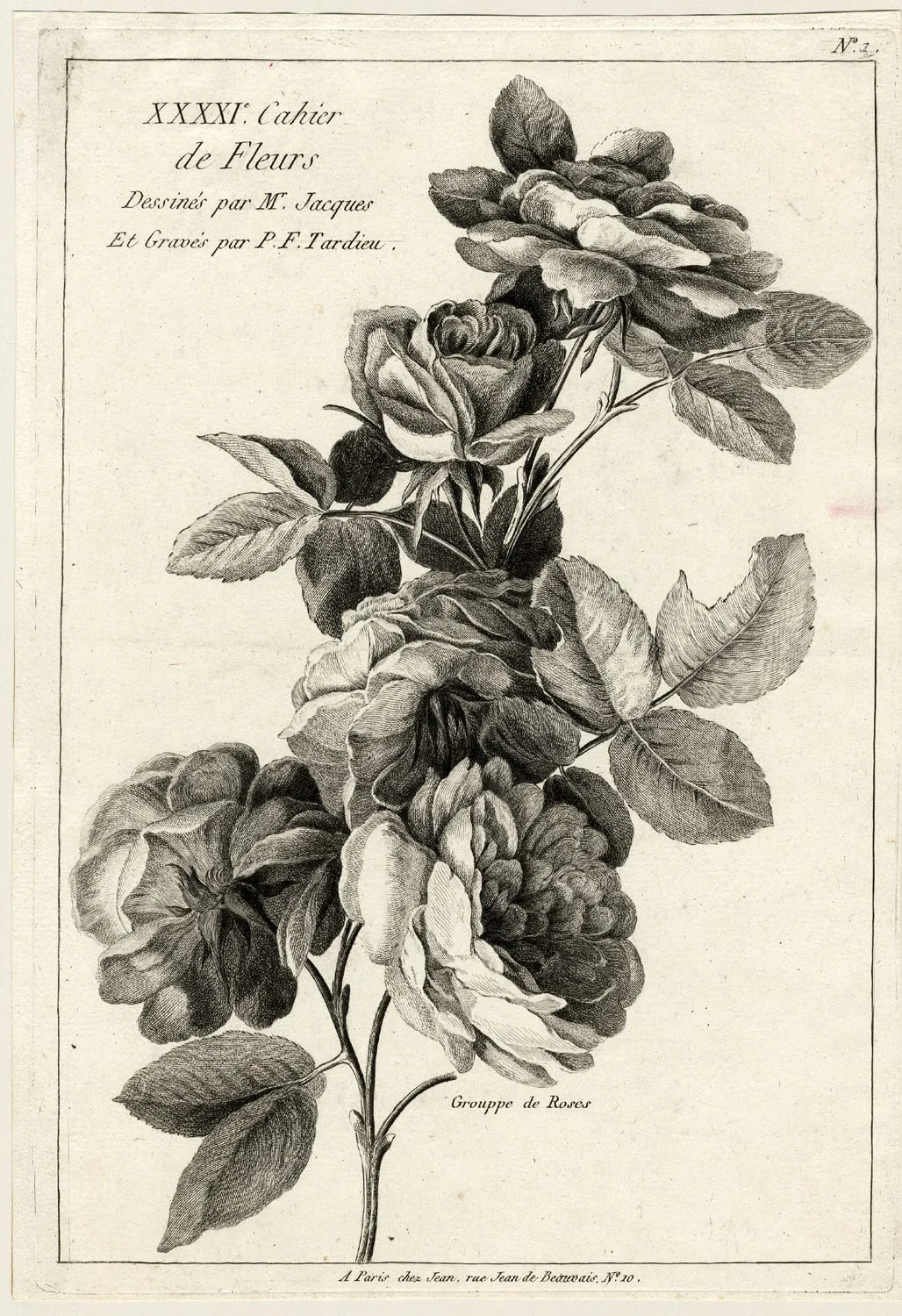 Portrait of Pierre François Tardieu (1711–1771) – memorial page