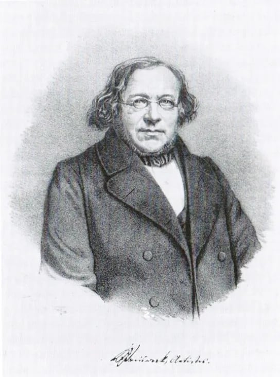 Porträt von Samuel Preiswerk (1799–1871) – Gedenkseite