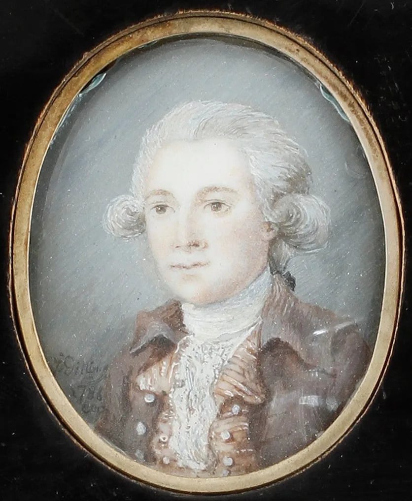 Portrait of Anders Hahr (1764–1845) – memorial page