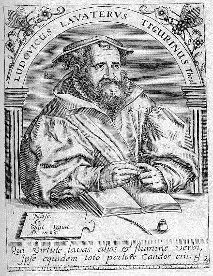 Porträt von Ludwig Lavater (1527–1586) – Gedenkseite