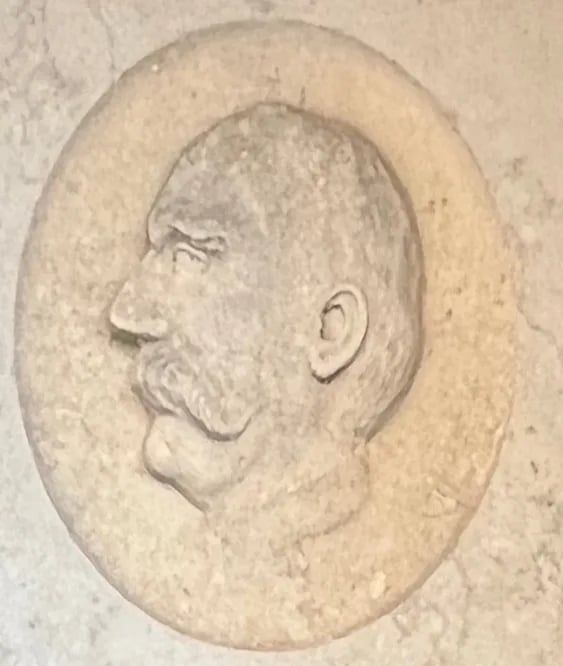 Porträt von Ernest Guglielminetti (1862–1943) – Gedenkseite