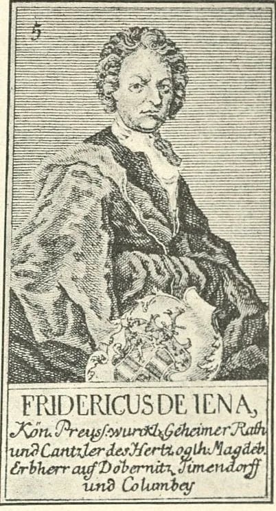 Portrait of Friedrich von Jena (1620–1682) – memorial page