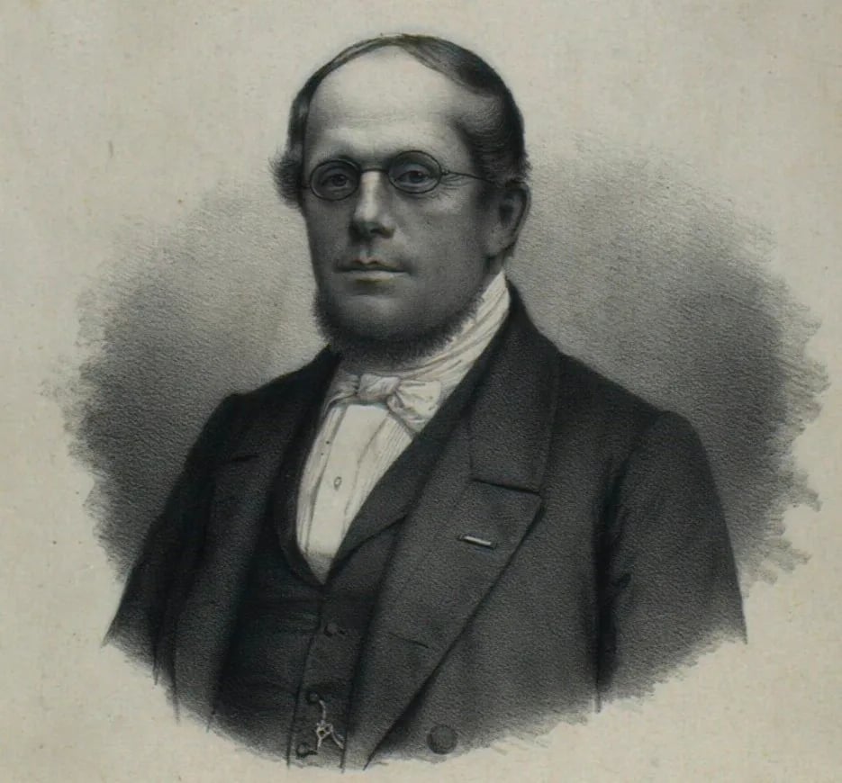 Porträt von H. J. M. Svendsen (1816–1872) – Gedenkseite