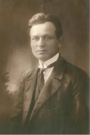 Porträt von Vodianny Yakov Mikhailovich (1886–1940) – Gedenkseite