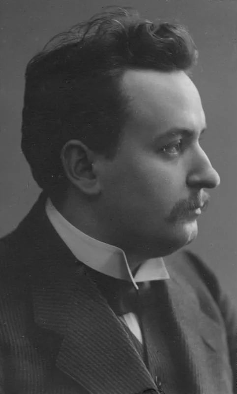 Portrait of Erich Becher (1882–1929) – memorial page