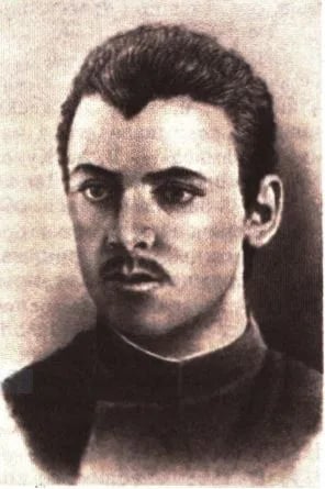 Portrait of Alexei Michailowitsch Gmyrjow (1887–1911) – memorial page