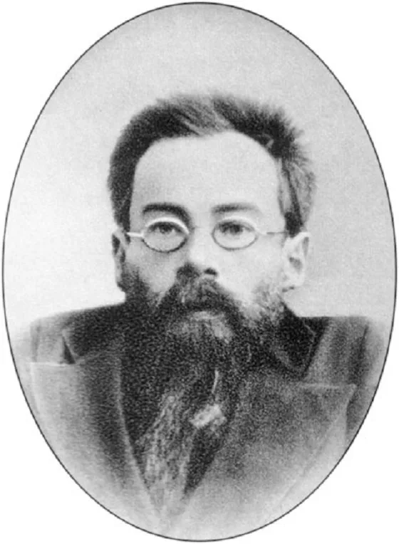 Porträt von Pjotr Wassiljewitsch Golubowski (1857–1907) – Gedenkseite