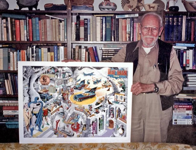 Portrait of Dick Sprang (1915–2000) – memorial page