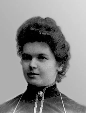 Porträt von Olha Hruschewska (1878–1961) – Gedenkseite