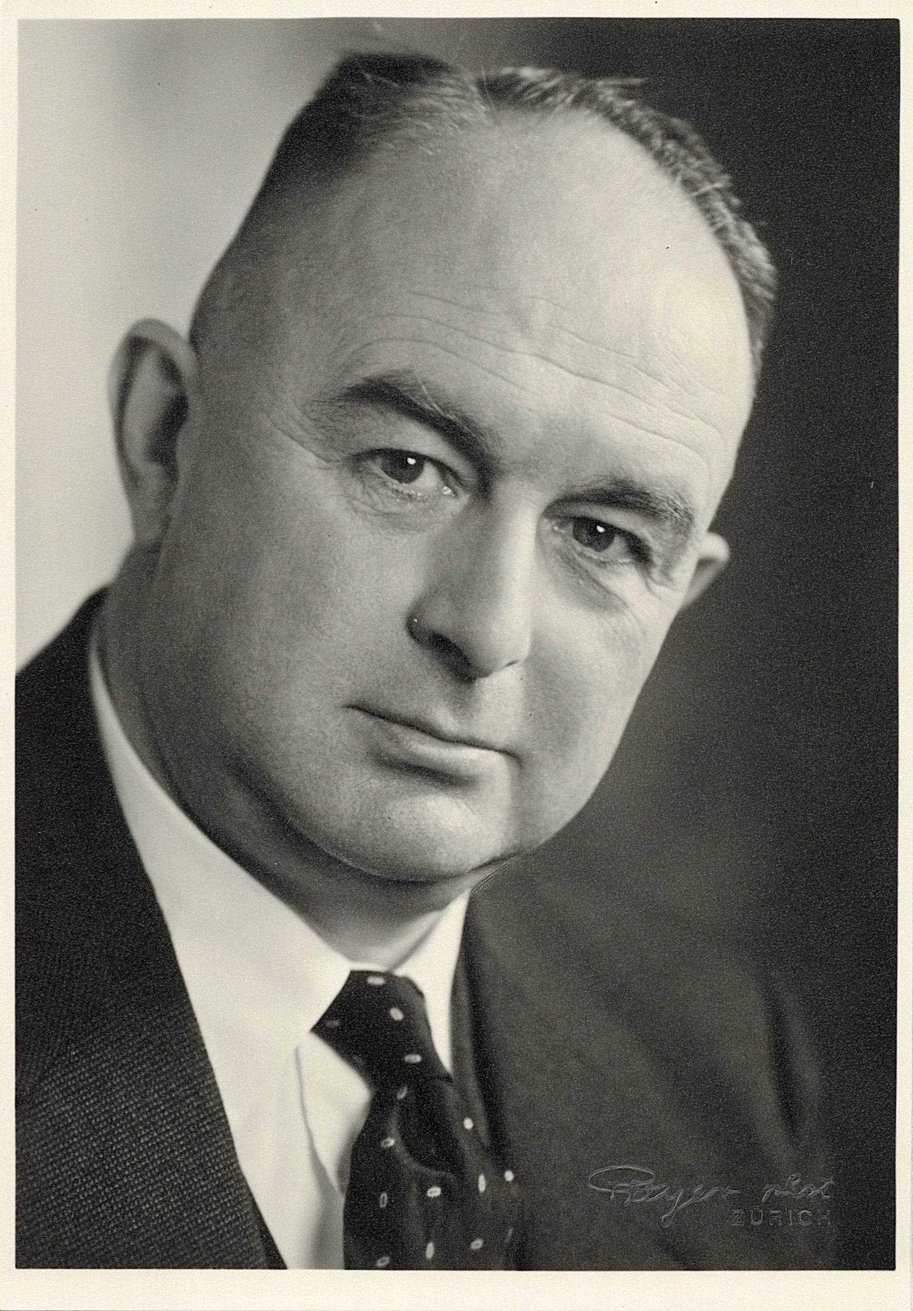 Porträt von Fritz Stüssi (1901–1981) – Gedenkseite