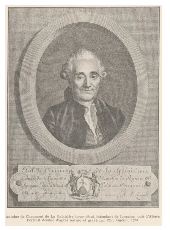 Portrait of Antoine de Chaumont de La Galaizière (1727–1812) – memorial page