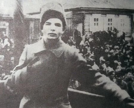 Porträt von Semjon Nikolajewitsch Krylow (1892–1938) – Gedenkseite