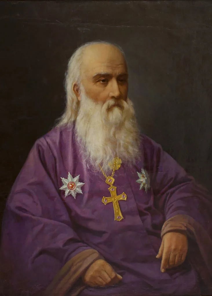 Porträt von Petro Lebedynzew (1819–1896) – Gedenkseite