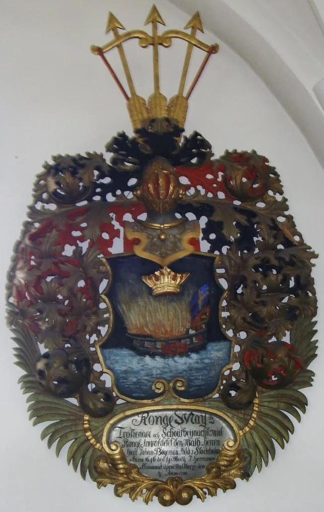 Porträt von Johan Bogeman (1646–1710) – Gedenkseite