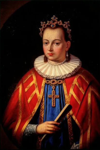 Porträt von Elżbieta Eufemia Wiśniowiecka (1569–1596) – Gedenkseite