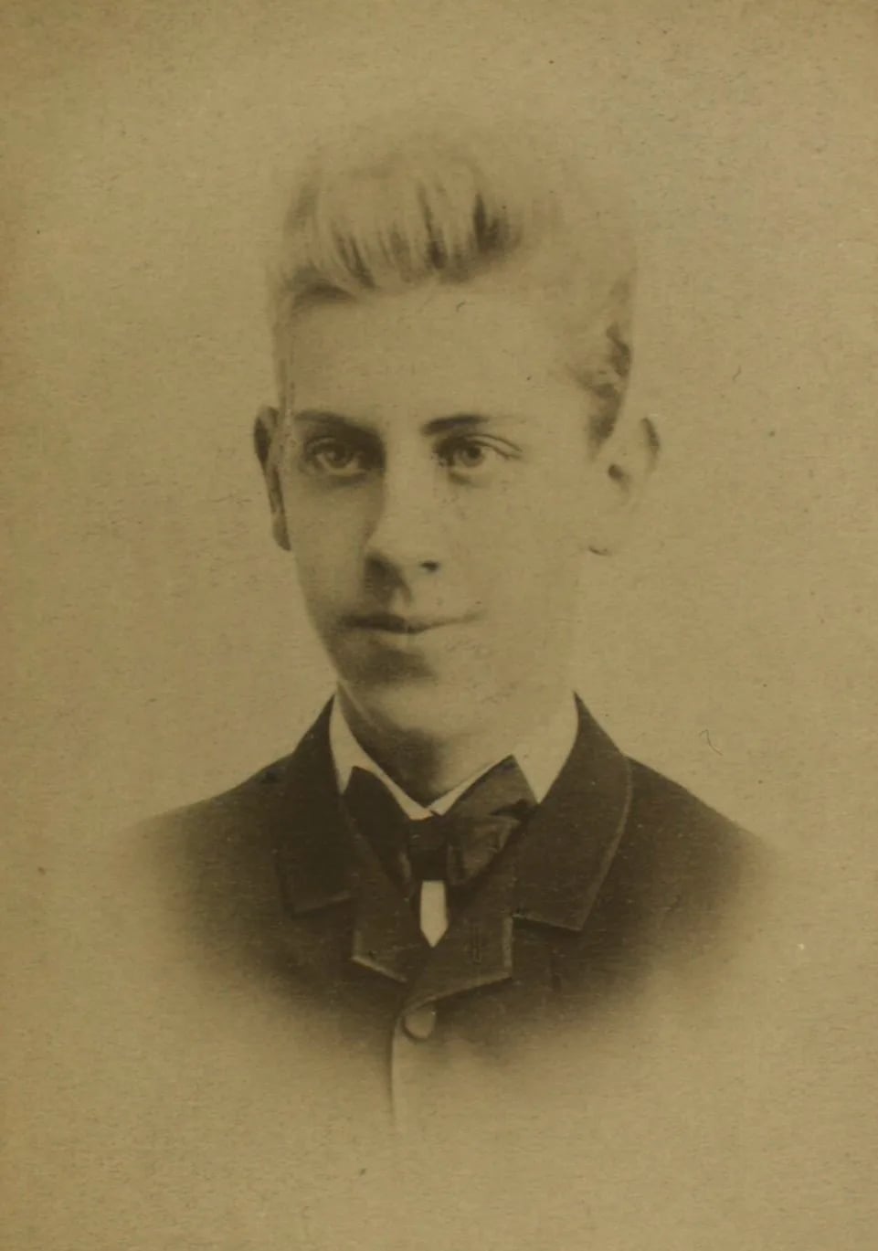 Portrait of Carl Johannes Ussing (1854–1896) – memorial page