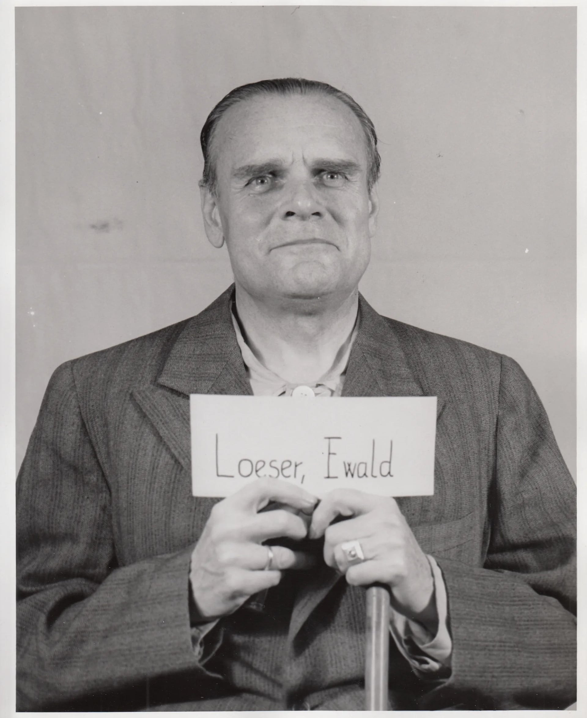 Porträt von Ewald Loeser (1888–1970) – Gedenkseite