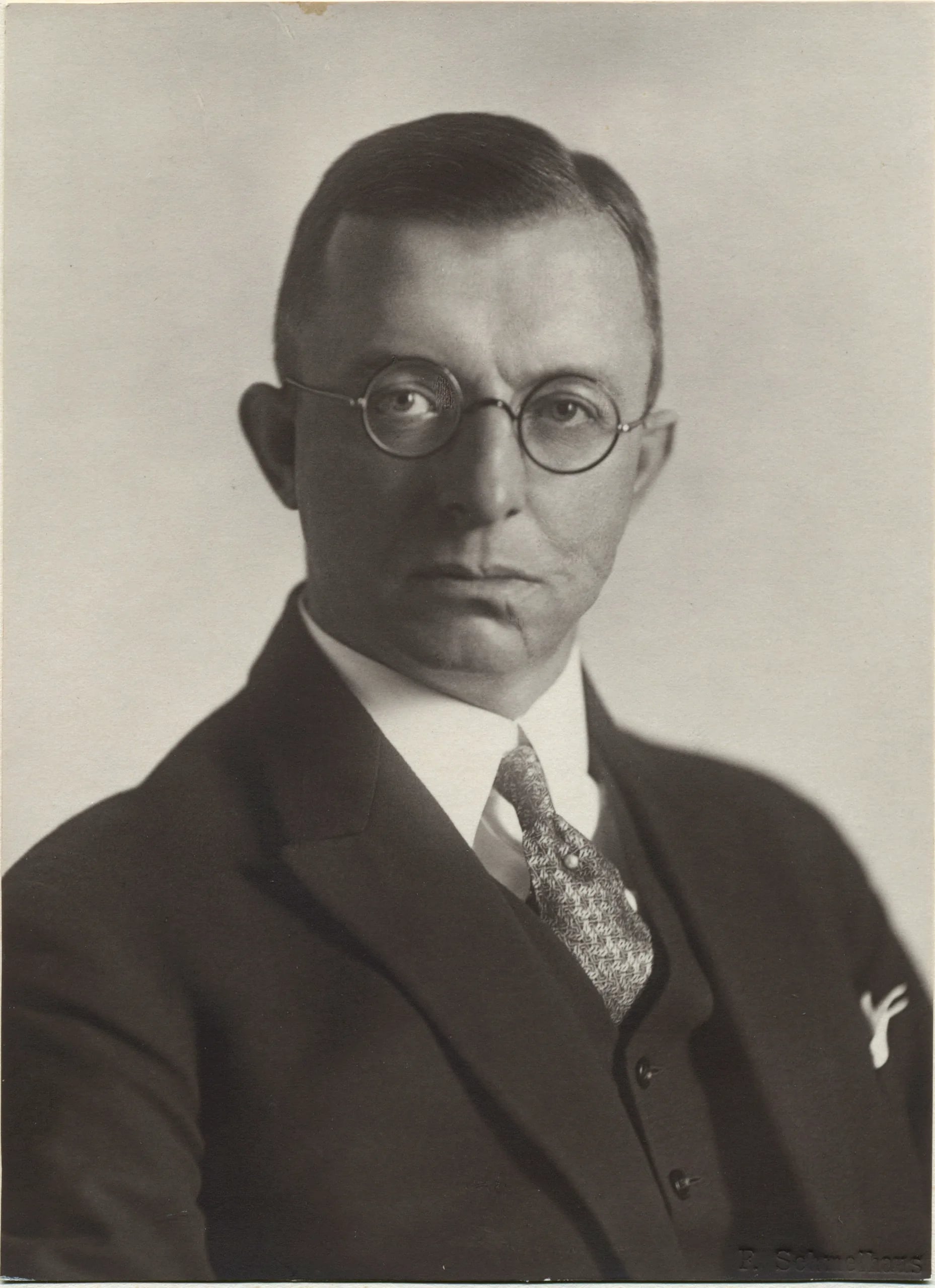 Porträt von Hans von Meyenburg (1887–1971) – Gedenkseite