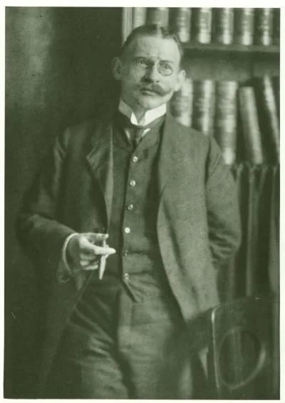 Porträt von Georg Scheffers (1866–1945) – Gedenkseite