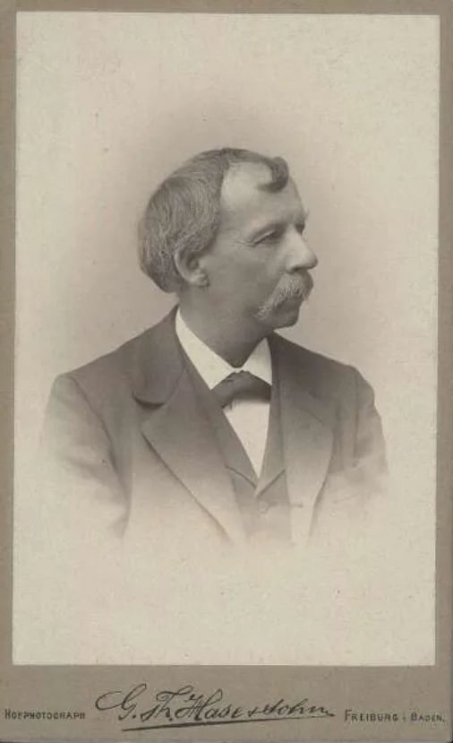 Porträt von Moritz Roth (1839–1914) – Gedenkseite