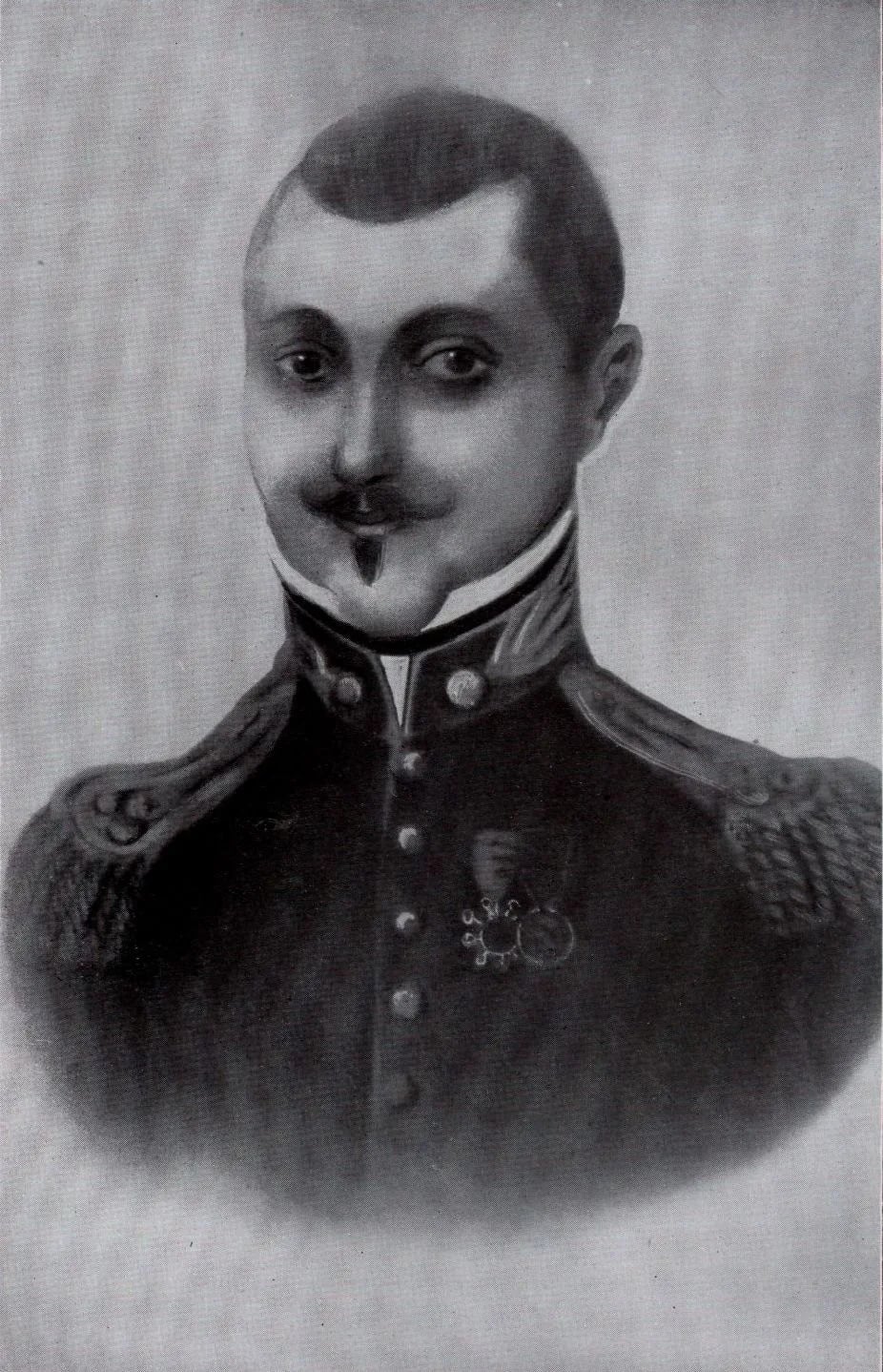 Porträt von Johann von Uslar (1779–1866) – Gedenkseite