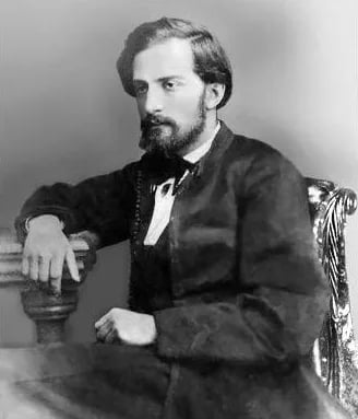Porträt von Tadej Rylskyj (1841–1902) – Gedenkseite