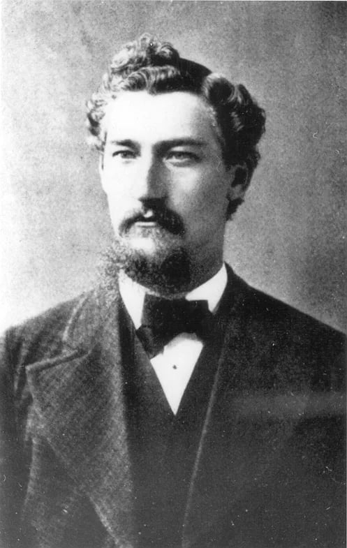 Portrait of Carl Rüedi (1848–1901) – memorial page