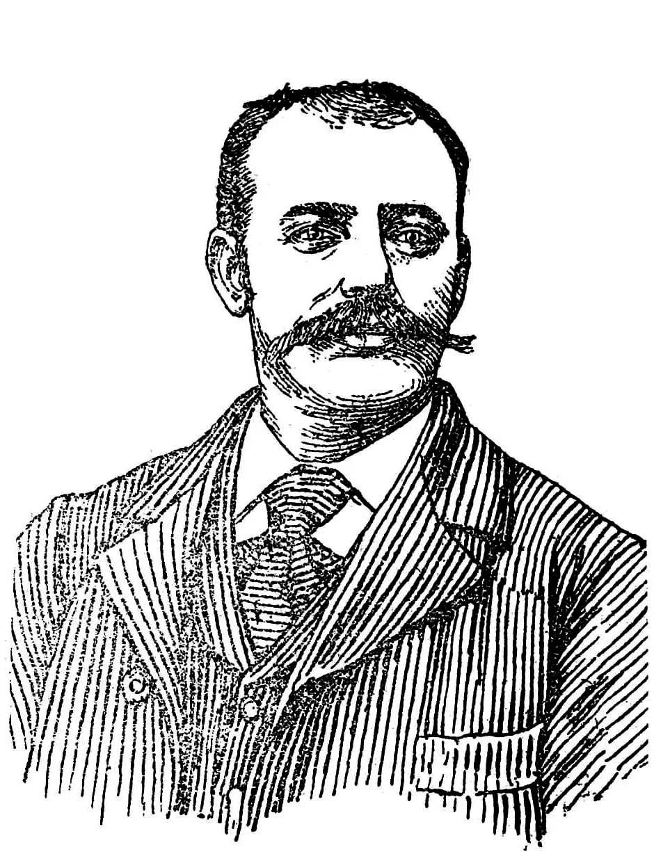 Porträt von Louis Dupied (1854–1905) – Gedenkseite