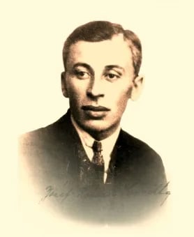 Porträt von Osyp Sorokhtei (1890–1941) – Gedenkseite